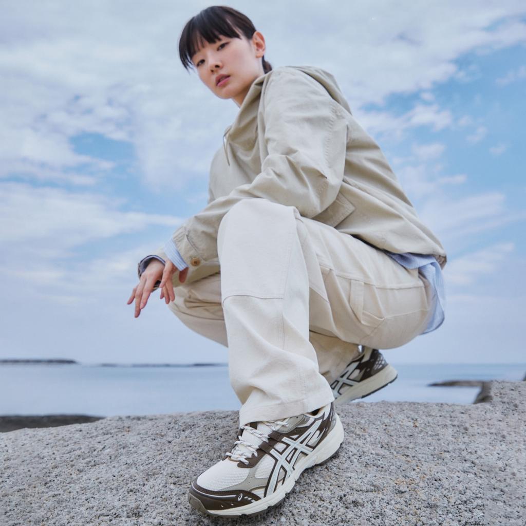 Asics Кроссовки унисекс Gel Nunobiki Cream Brown Storm 1203A536-106