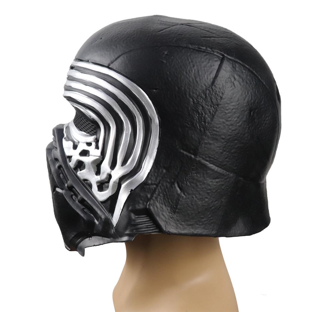 Звездные войны Шлем-маска из латекса Черного Воина Кайло Рена - Скайуокер: Восхождение (2019)