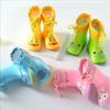 Children's Rain Boots Boy Girl's Solid Colour Waterproof Rain Boots Comfy Non Slip Durable Water Shoes For Kid's Outdoor