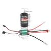550 55T Brushed Motor 320A Brushed ESC Set Efficient Waterproof Universal for RC Crawler Car Boat