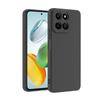 Подходит для Honor 600Pro (международная версия), черный матовый чехол для мобильного телефона, влагостойкий и устойчивый к отпечаткам пальцев кожаный чехол Honor 300