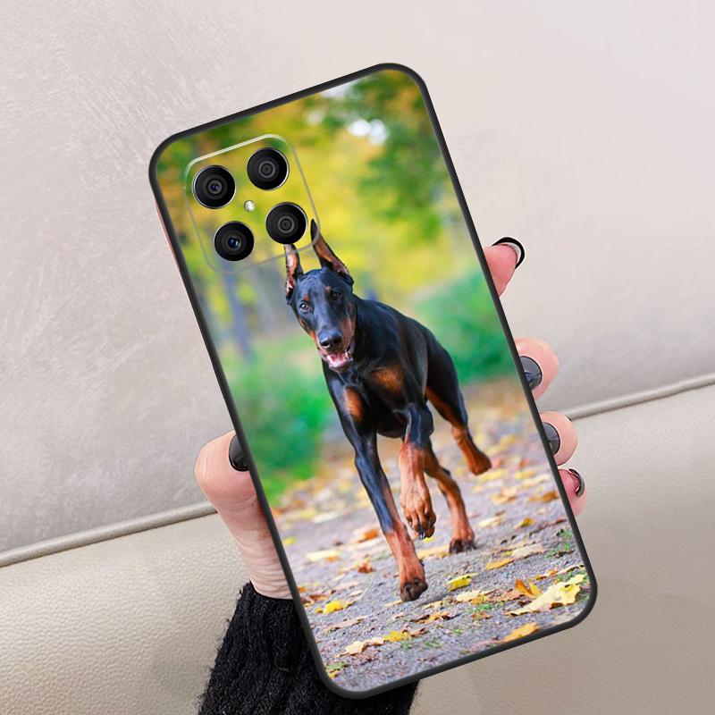 Doberman Dog Case For Honor Magic 7 Lite 5 6 8 Pro Cover For Honor X9b X9a X9c X8a X8b 200 400 50 70 90