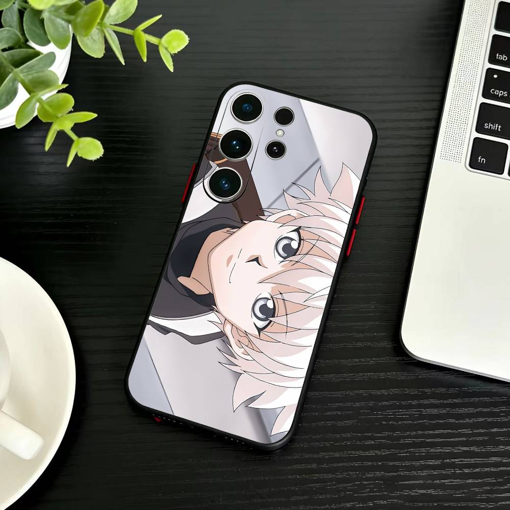 Чехол для телефона G-Killua Zoldyck K-Hunter X Hunter Для Samsung S26,S25,S24,S23,S22,S21,S20,Plus,Fe,Lite,Другие Черный Чехол