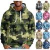 Men's Loose Printed Hooded Sweatshirt Men's Casual Fashion Sports Sweatshirt