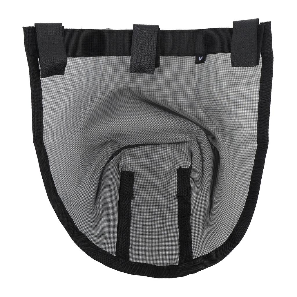 Horse Mesh Nose Cover Nylon Breathable Enhanced Comfort Adjustable Face Protection Horse Nose Net for Livestock M