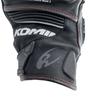 Komine GK-856 High Protect Leather Windproof Gloves for Motorcycles HG Dark Gray 3XL