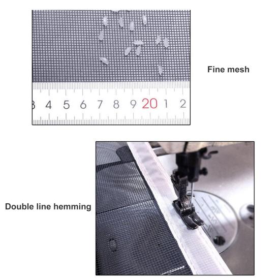 1 компл. самоклеящаяся оконная сетка, сильная липкость, антимоскитная оконная сетка, мелкая сетка, товары для дома