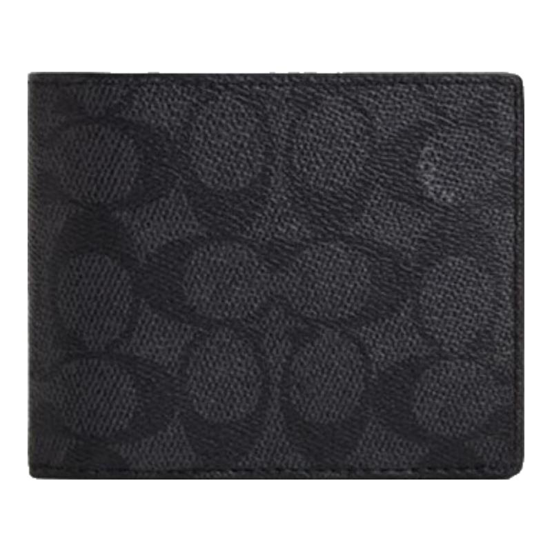 Мужской кошелек-бифолд Coach с держателем для карт