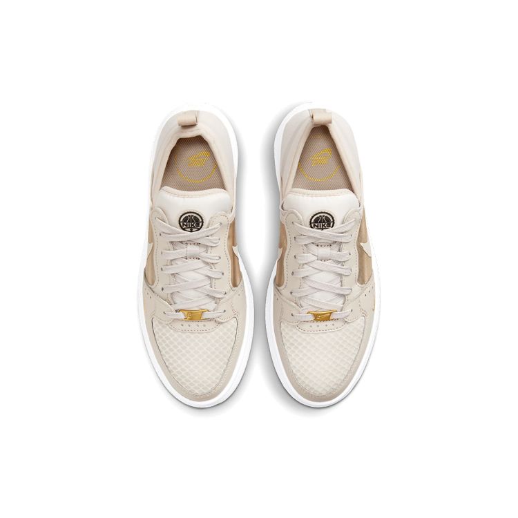 Nike Court Vision Alta TXT Cream Женские кроссовки Cream-Ii Saturn-Gold White CW6536-200