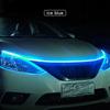 Scan-Starting LED Car Hood Light Strip – 12V Engine Hood Guide Light, Decorative Ambient Lamp for Modified Cars & DRL
