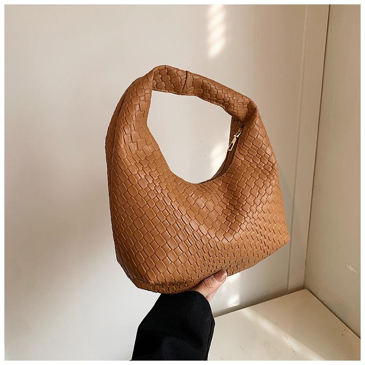 Французская роскошная женская сумка-полумесяц - 2024 Универсальная модная сумка-пельмень на плечо