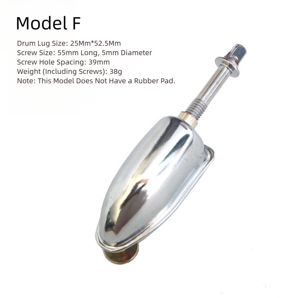 Cover Bracket Drum Lugs Fixing Screws Silver Drum Leg Parts Accessories for Drums Drum Lugs Leg
