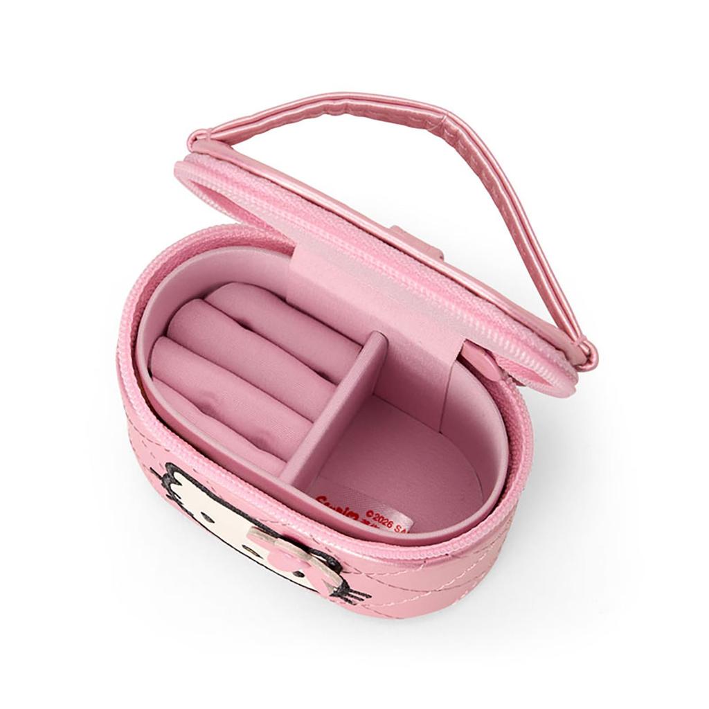 Sanrio Hello Kitty Vanity Mini Accessory Case Miniature Quilt Pink 648230