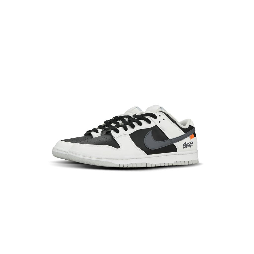 Nike Dunk Skateboard Shoes Unisex Low top Black Gray DV0831-101(Team1737)
