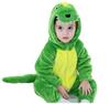Kids Dinosaur Kigurumi Green Pink 73 100 110 120 Pajamas Romper Coverall Flannel Homewear Sleepwear Loungewear Halloween Costume Children Costume