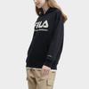 Fila Логотип-буква Принт Повседневная Американская Толстовка Женские толстовки Черный F11W349205F-BK