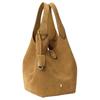 Polo Ralph Lauren Polo Play Iconic Pony Logo Leather And Suede Tote Bag Medium Women handbags Caramel 428972996004