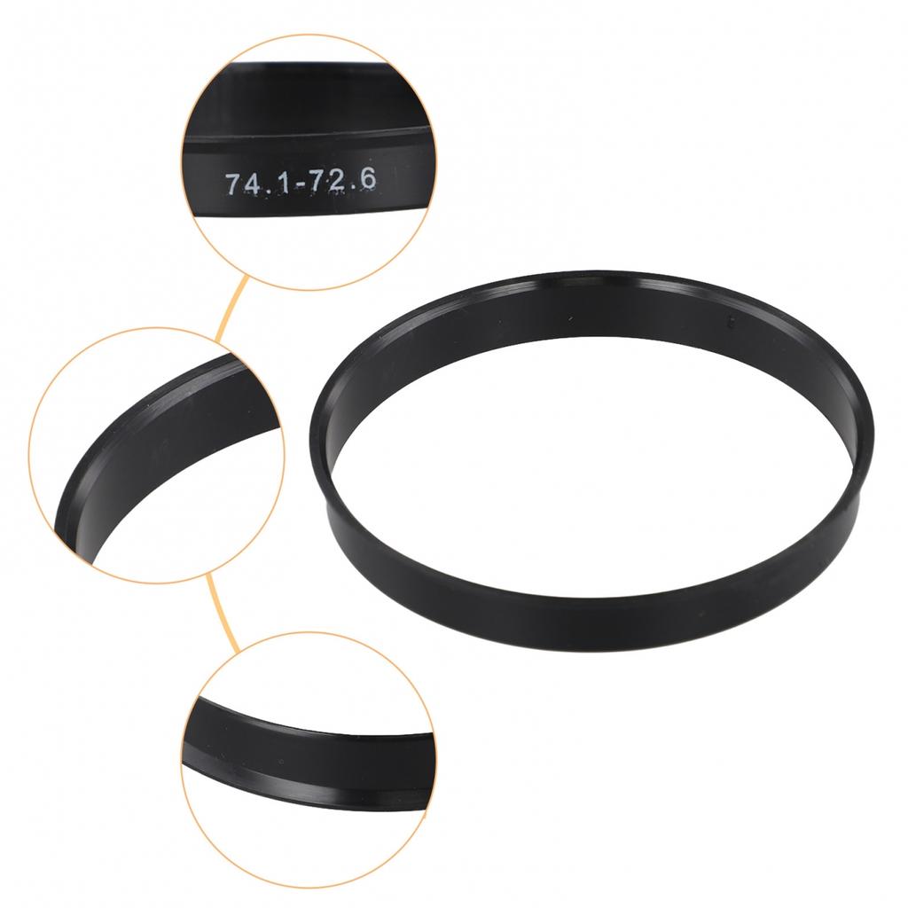 Центрирующее кольцо ступицы 72,6 мм Центрирующее кольцо ступицы 74,1 мм Пластик