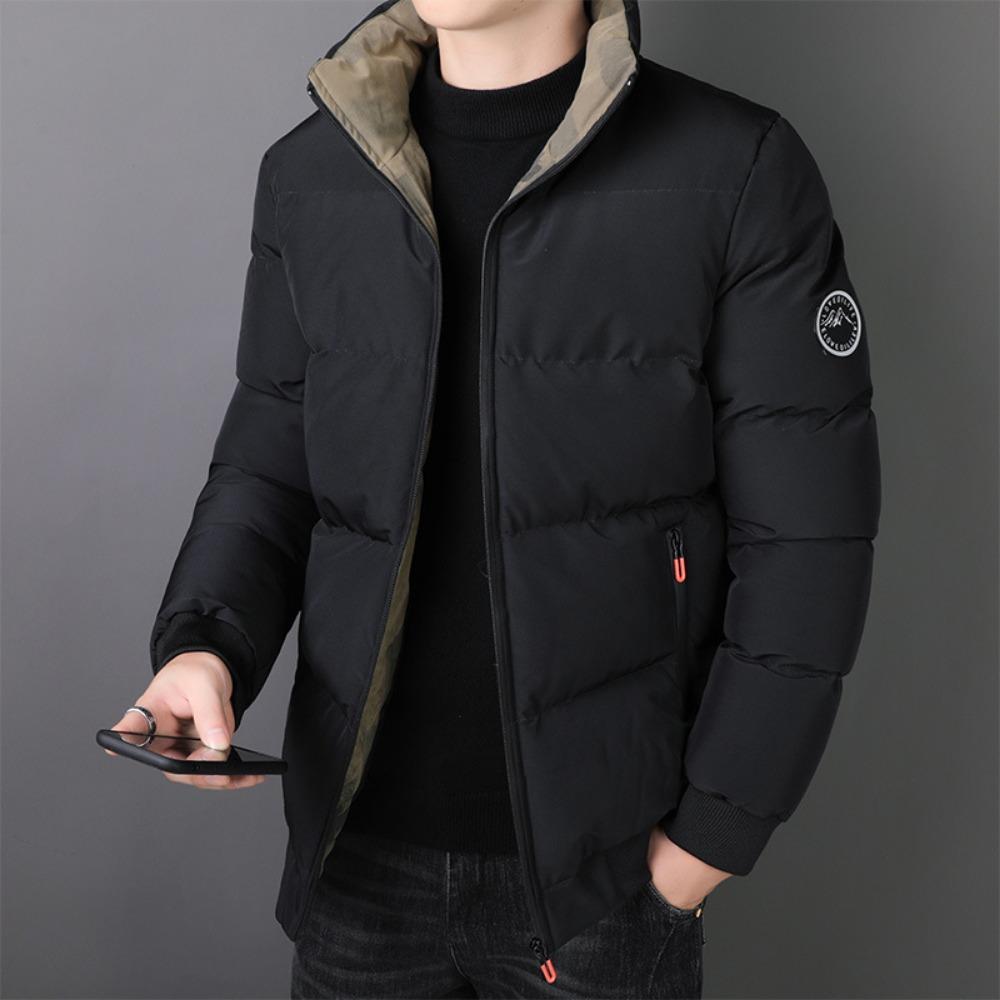 Men's Cotton-padded Jacket, a Trendy Brand, Loose, Thick and Warm Cotton-padded Jacket with a High-end Feel