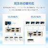 seebiz RS232C 4 Output 1 Serial Port Manual Switch COM Port for Device Sharing Switcher, Inputs/1 / Input/4 Output, Bidirectional, Switcher,