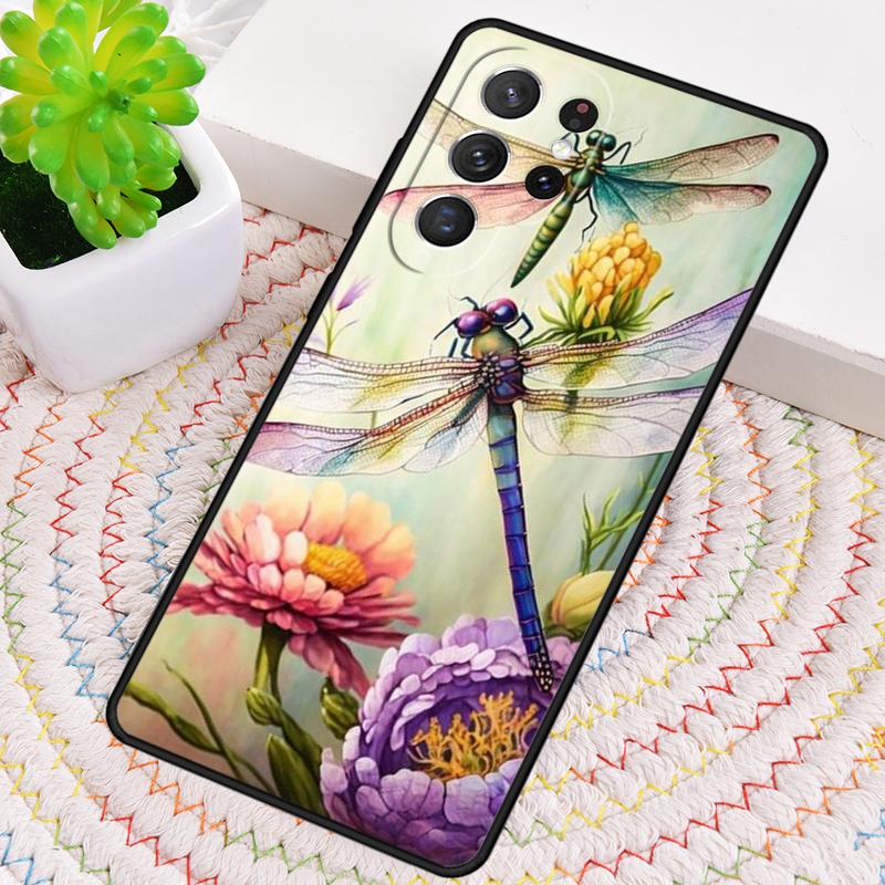 Чехол для телефона 'Стрекоза' для Samsung Galaxy note 10 pro S26 Ultra S23 S24 FE S25 S21 S22 PLUS противоударный