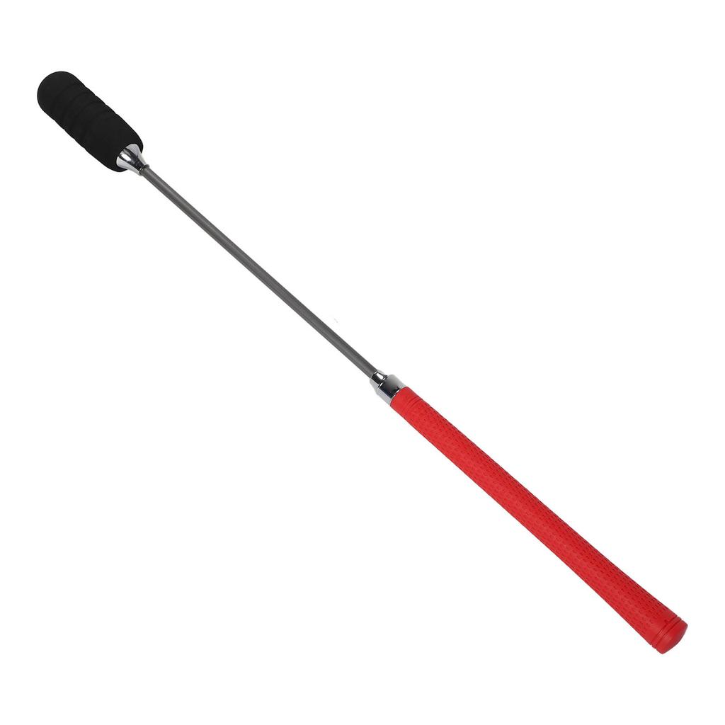 Golf Swing Training Stick Adjustable Enhanced Golf Skills Golf Swing Practice Stick for Indoor Red
