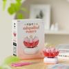 Compatible Music Flower Box: Secret Language Building Blocks, Preserved Flower Bouquet, Handmade Ornament, New Year Gift.