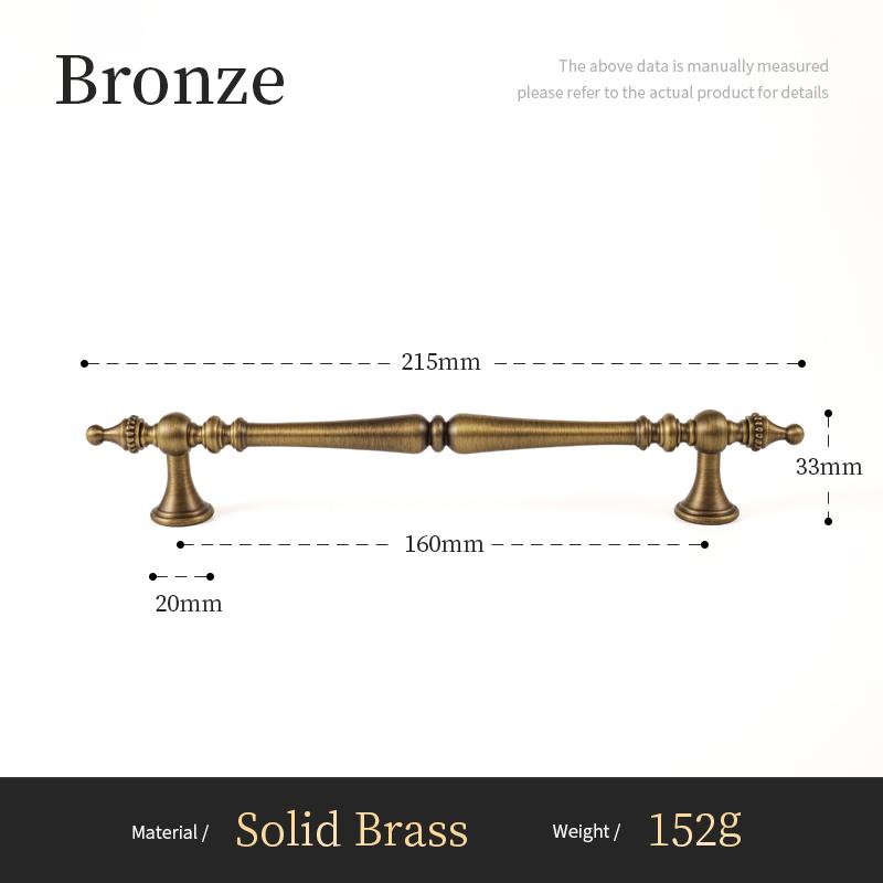 Santaya Antique Brass Cabinet Handles Crown Shape Bronze Furniture Bedroom Wardrobe Door Pulls Kitchen Shoe Box Drawer Knobs