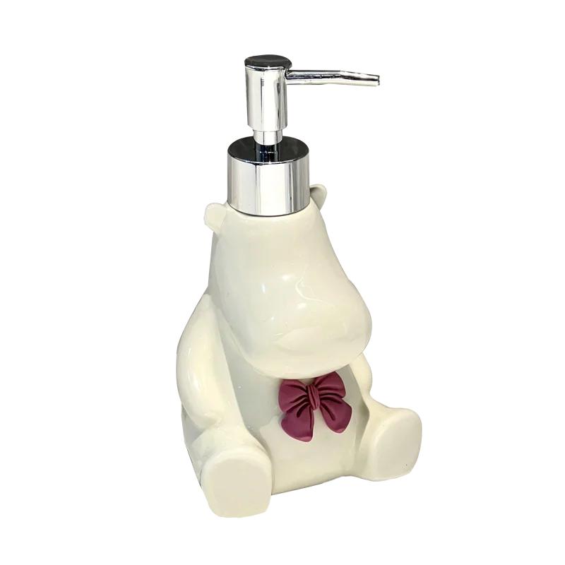 Dispenser for Liquid Soap Hand Sanitizer Bottle Empty Bottle Cartoon Cute Press Bottles Shower Gel Dispenser Bottleds Bathroom