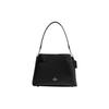 New Hanna Cow Leather Portable Crossbody Bag, Shoulder Bag Women's Black CH537-IMA47