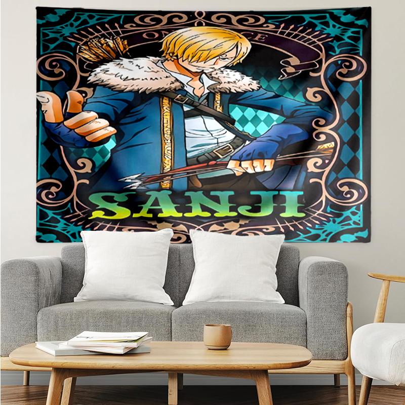 1PC pirate Adventurous Journey K-pop music group Tapestry Accessories for Bedroom,Livingroom, dormitory Room Wall Decor Fan Birthday Gifts