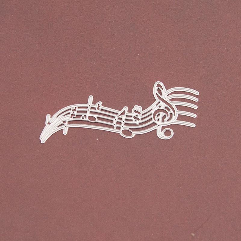 Music Note Metal Cutting Dies Stencil Scrapbooking Photo Album Card Paper Embossing Craft DIY