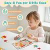 Magnetic Star Reward Jar for Kids, Personalized Reward System for Behavior Management at School Classroom Home Wooden Boho Potty Training Jar for
