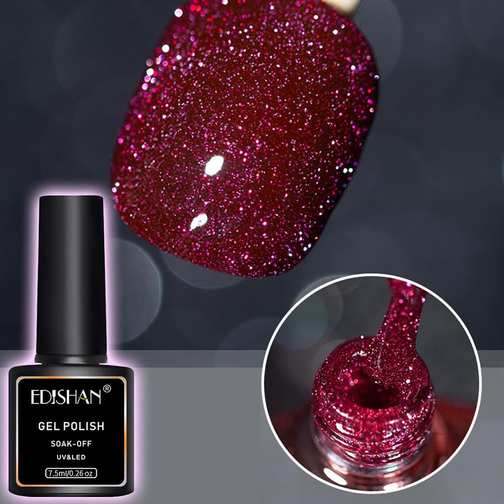 Клей для ногтей с бриллиантами Лак для ногтей Мигающий клей Клей для фототерапии 30 цветов