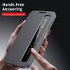 S26FE, Smart Window Case, APP Wake Up/Sleep, Wallet Phone Card Cover For Samsung Galaxy S26 FE Card Pocket Holder
