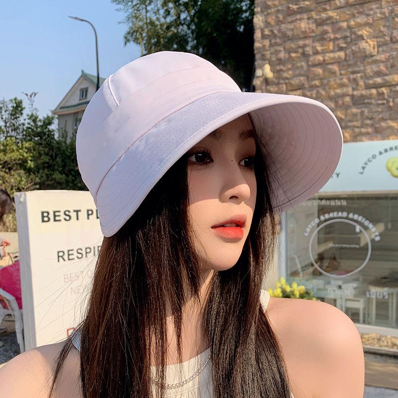 Женская летняя шляпа от солнца, складная шляпа с широкими полями, регулируемые кепки для пляжа, летние кепки для рыбалки с широкими полями