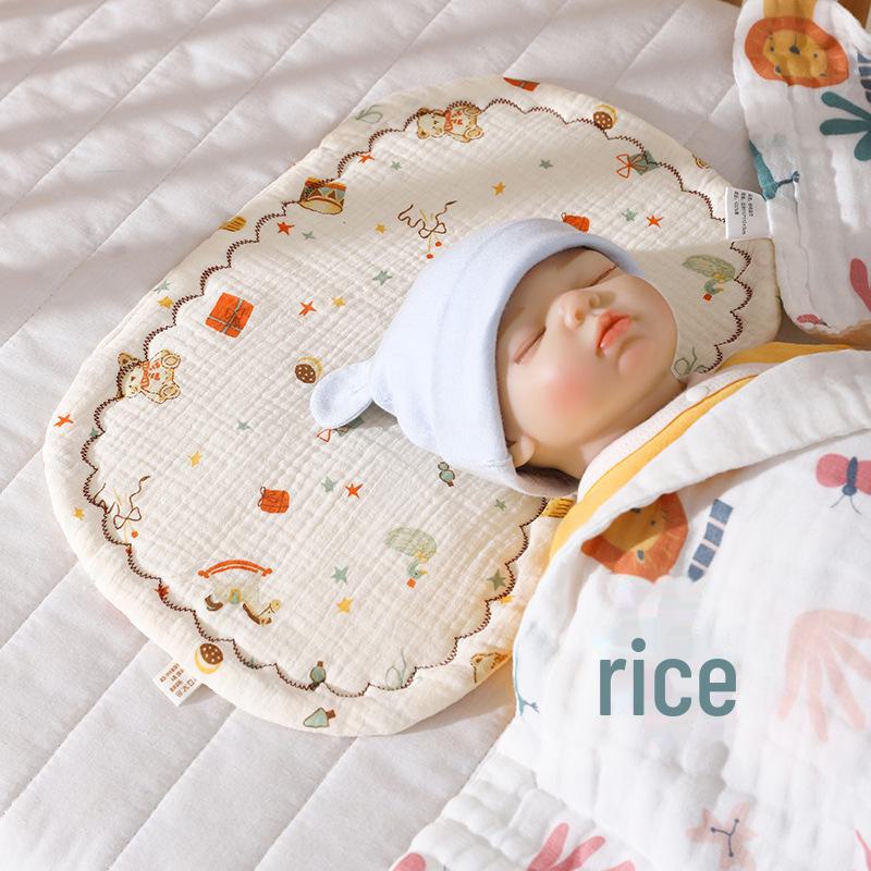Newborn Baby Cloud Pillow - Anti-Spit-Up Headrest and Towel Pillow