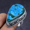 Tibetan Turquoise Gemstone 925 Sterling Silver Jewelry Ring Size 7.5