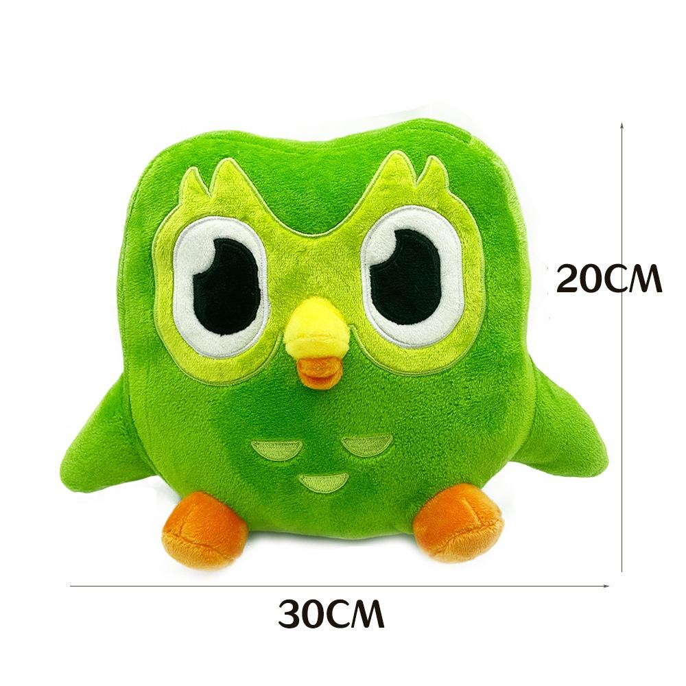 Duolingo 10 Year Anniversary Collectible Plush Toy Green Owl Kids Gift