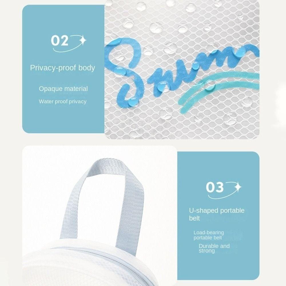 Водонепроницаемая сумка-органайзер для плавания, полупрозрачная косметичка для пляжа, портативные сумки для макияжа, плавание