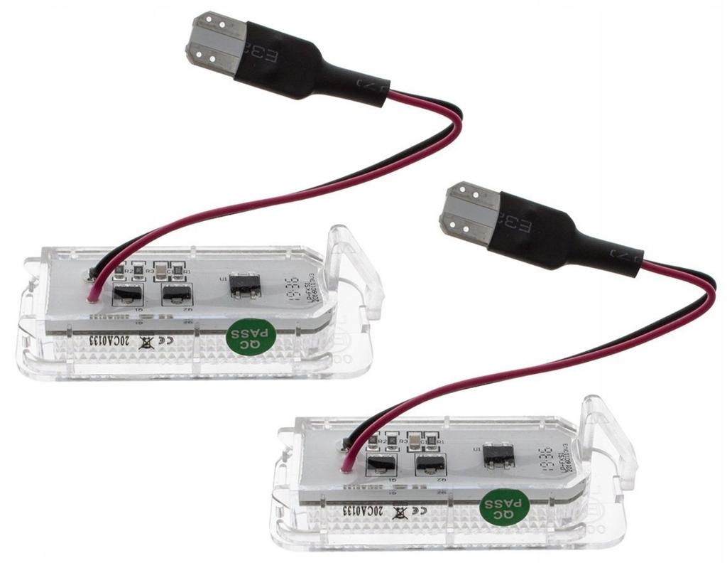 Led Licence Plate Light Kit, Autotune, For Ford C-Max Ii , Fiesta Vi , Focus Ii Fl , Ii Fl Sedan , Ii Fl Turnier , Iii, Iii Sedan, Iii Turnier, Galaxy