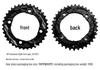 Горный велосипедный шатунный комплект Prowheel на 10/11 скоростей с полым дизайном и звездами 26T/36T/38T для ремонта велосипеда.