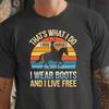 Мужские и женские футболки That's What I Do I Ride Horses, Ride Horses & I Know Things Футболка,