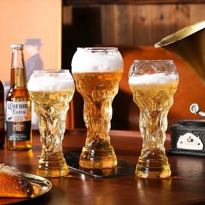 World Cup Beer Glass Creative 450 мл 600 мл 800 мл Кружка Hercules Mug Пивная кружка, стеклянный футбольный кубок, хрустальный бокал для вина, футбольный мир