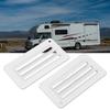 2pcs RV   Vent Louver Professional Bathroom   Ventilation Outlet Grille Louver for Boat Yacht Home