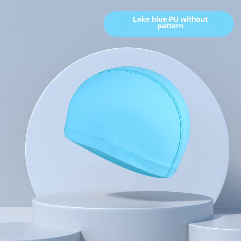 Водонепроницаемая дышащая шапочка для плавания с полиуретановым покрытием для взрослых мужчин и женщин