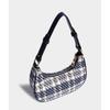 New Shoulder Bags Women's Bag Advanced Checkered Crescent Bag Axillary Bag Fashion Trend Leisure Versatile Portable Handheld Bag