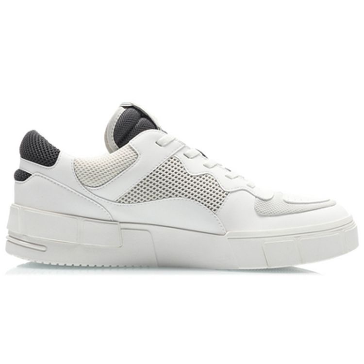Li Ning CF The One Low-Top Skate Shoes Мужская обувь Cloud-White AGCQ437-1