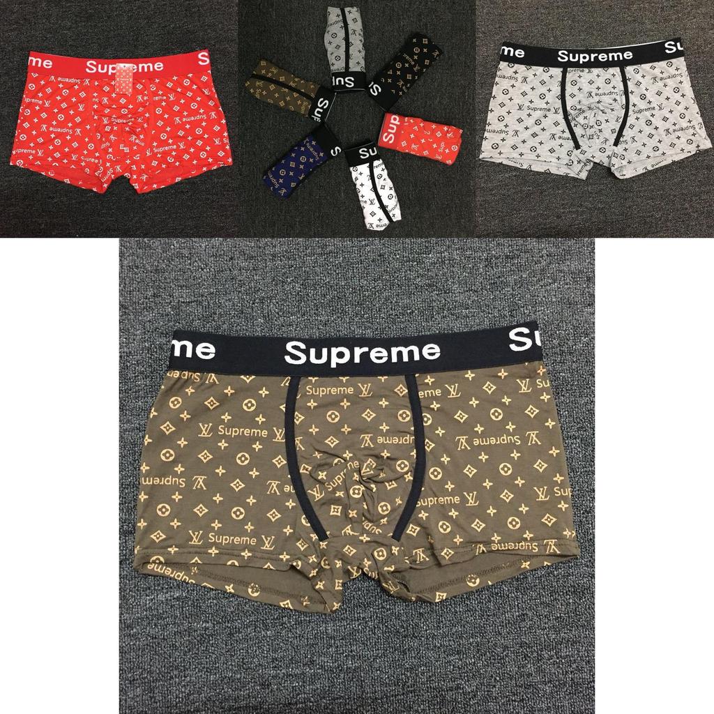 Fashion Mens Premium Cotton Elastic Waist Boxer Underwear Sexy Briefs Underpants