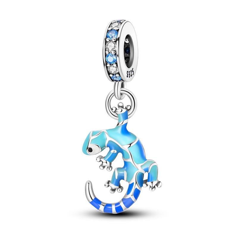 Blue Plane Devil'S Eye Charm Beads Original Charms Plata Copper Moon Cute Cat Pendants Fit Bangle Bracelet Diy Jewelry